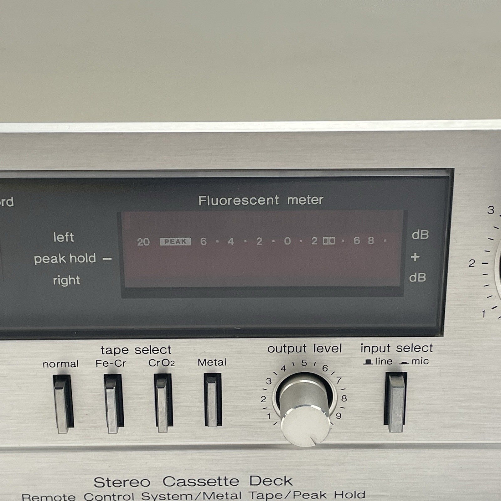 Technics RS-M24 Cassete Deck  Tested5