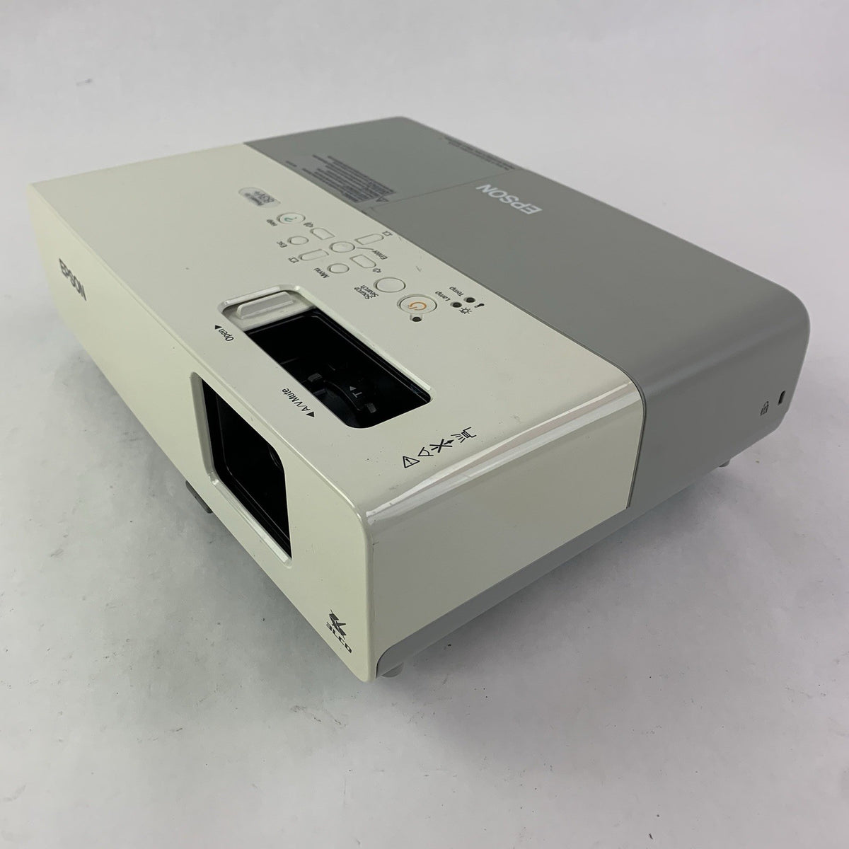 Epson H371A PowerLite 83+ LCD Projector - Tested No Remote 0 Lamp Hours1