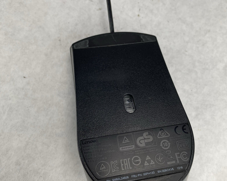 Lenovo MOJUUO OEM Wired USB Mouse Lot of 10