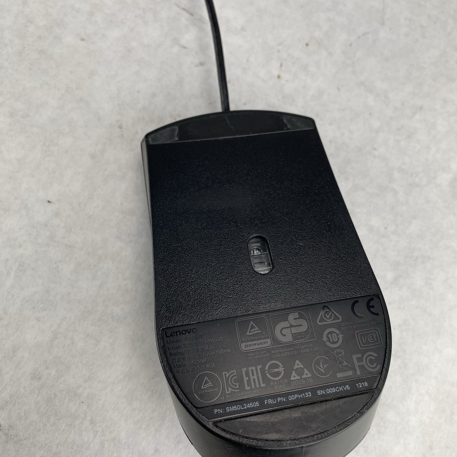 Lenovo MOJUUO OEM Wired USB Mouse Lot of 10