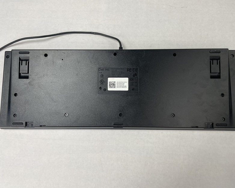 Dell Y-U0003-DEL5 USB Multimedia Keyboard W/ 2 USB Ports U473D Lot of 5