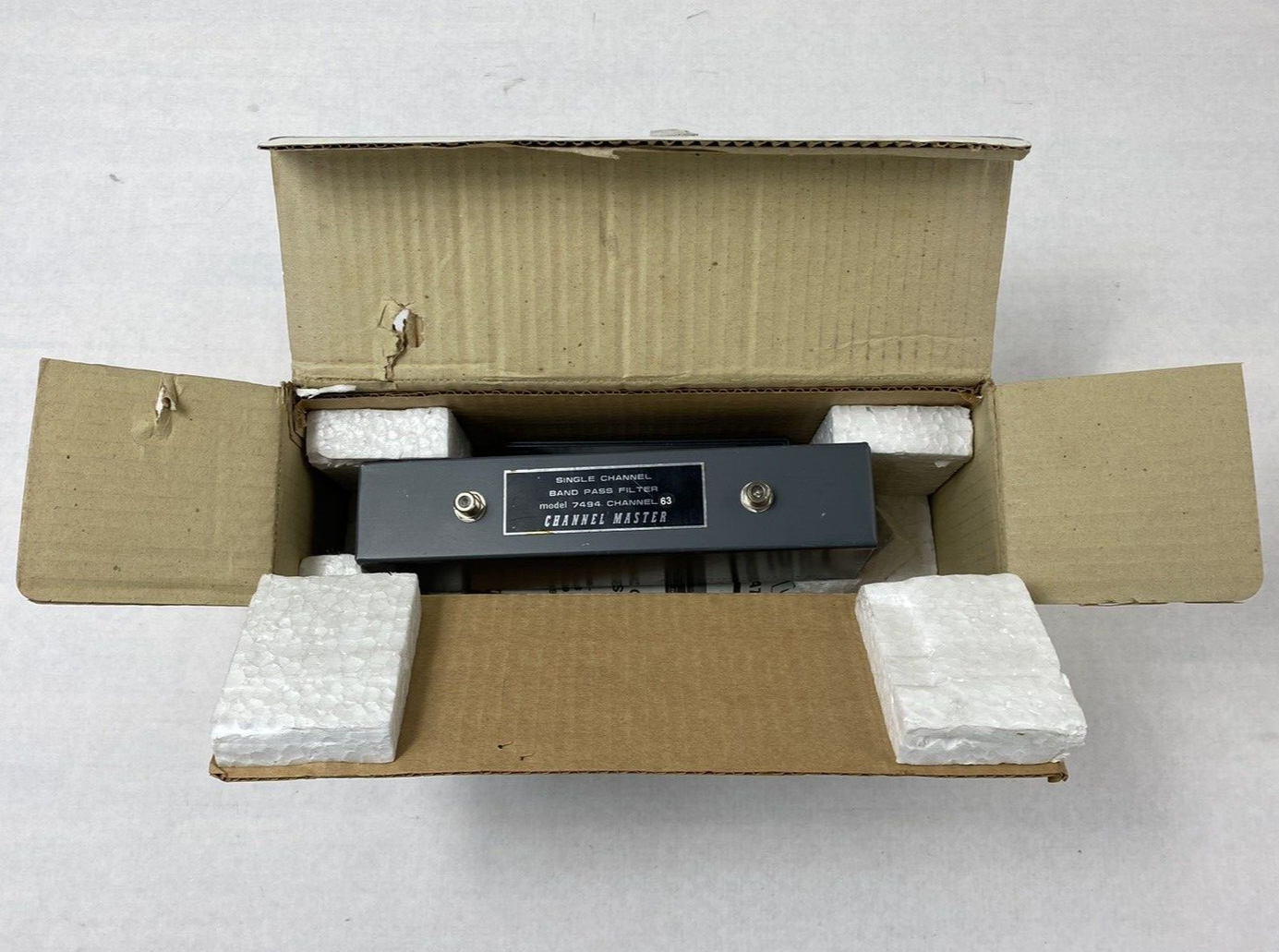 Channel Master MATV Systems Model 7494 Band Pass Filter UHF Band Channel 63