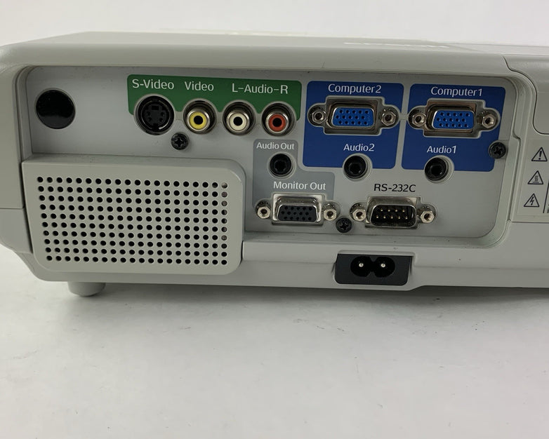 Epson H371A PowerLite 83+ LCD Projector - Tested No Remote 0 Lamp Hours