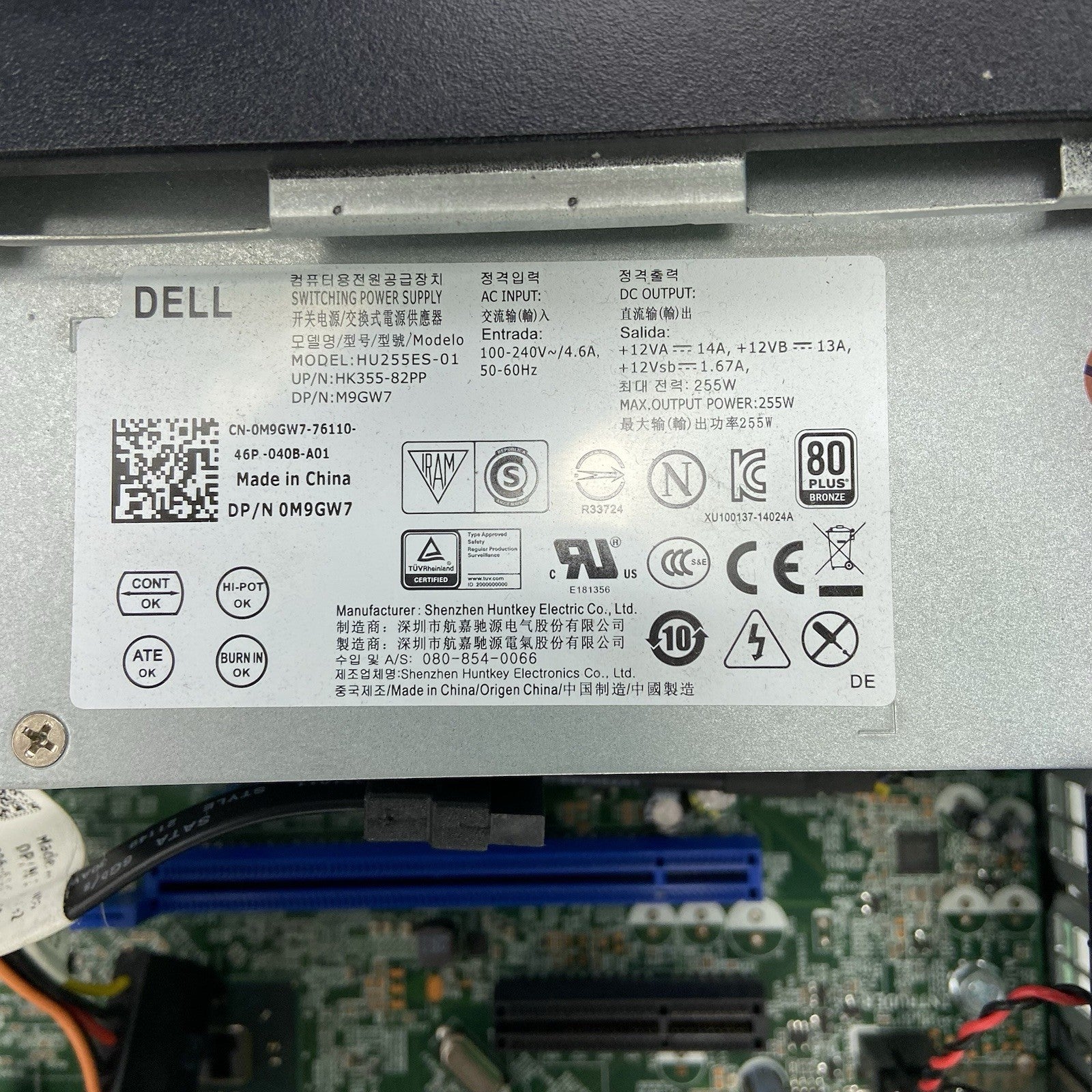 Dell Optiplex 9020 SFF Intel Core i5-4570 3.2GHz 4GB RAM No HDD No OS10