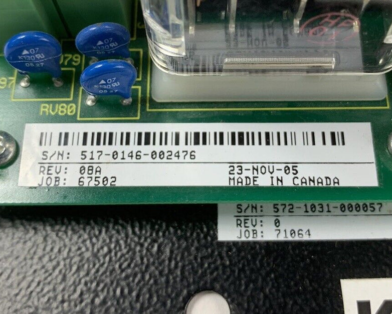GE Relay Board D20KI1