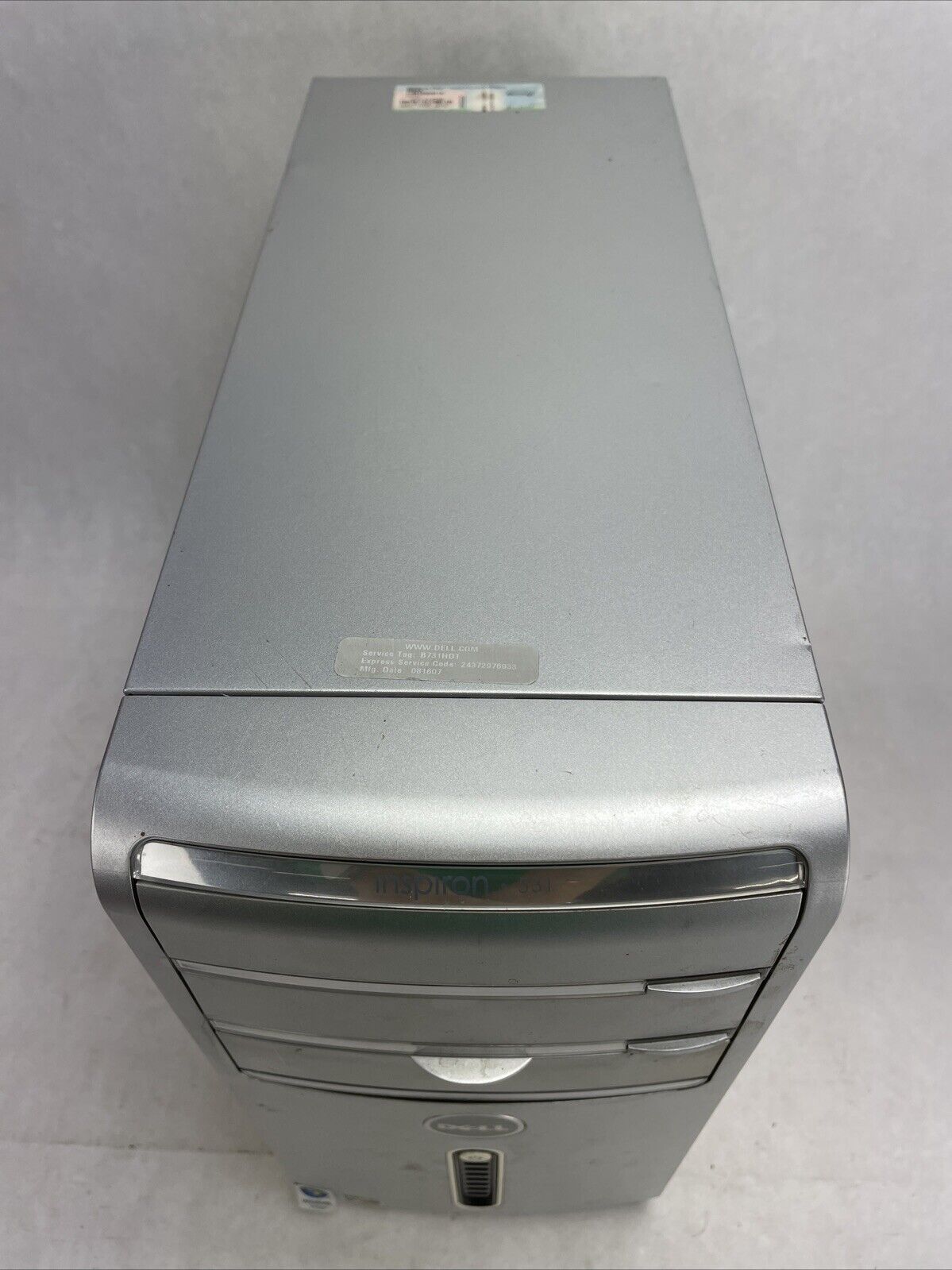 Dell Inspiron 531 MT AMD Athlon 64 x2 2.6GHz 4GB RAM No HDD No OS