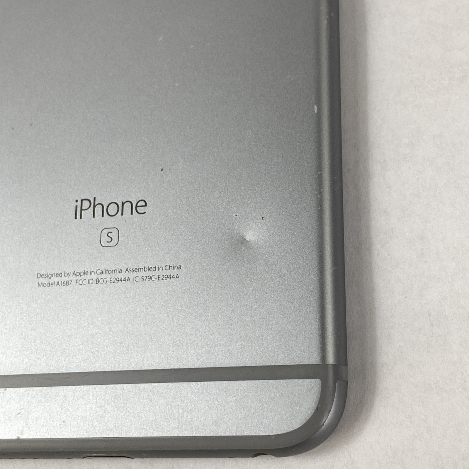 Apple iPhone 6 Plus A1687 128GB Unlocked 5.5" Space Gray os15.8.5 -Service Batt.15