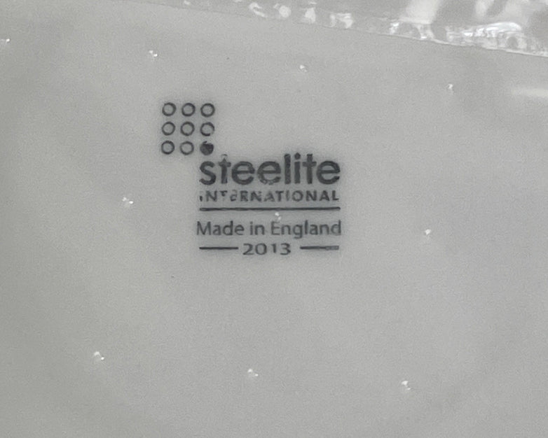 Steelite Distinction C078 Plate Quadro 14cm 5 1/2 Monaco White 36ct. per Case