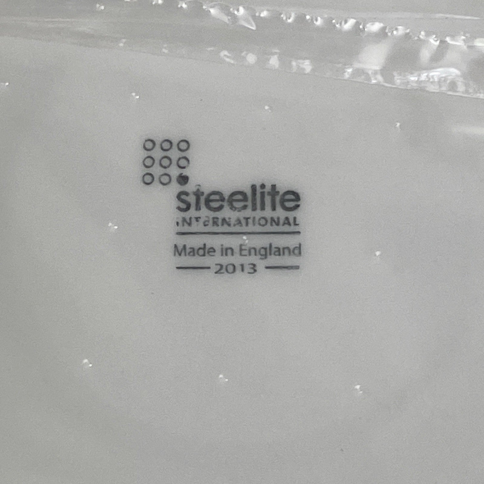 Steelite Distinction C078 Plate Quadro 14cm 5 1/2 Monaco White 36ct. per Case9