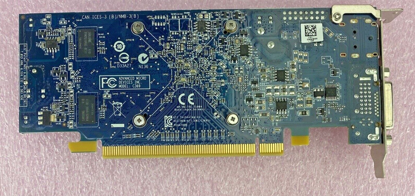 Mix of 4 Untested Radeon 1GB DisplayPort DVI PCIe16 Low Profile GPUs
