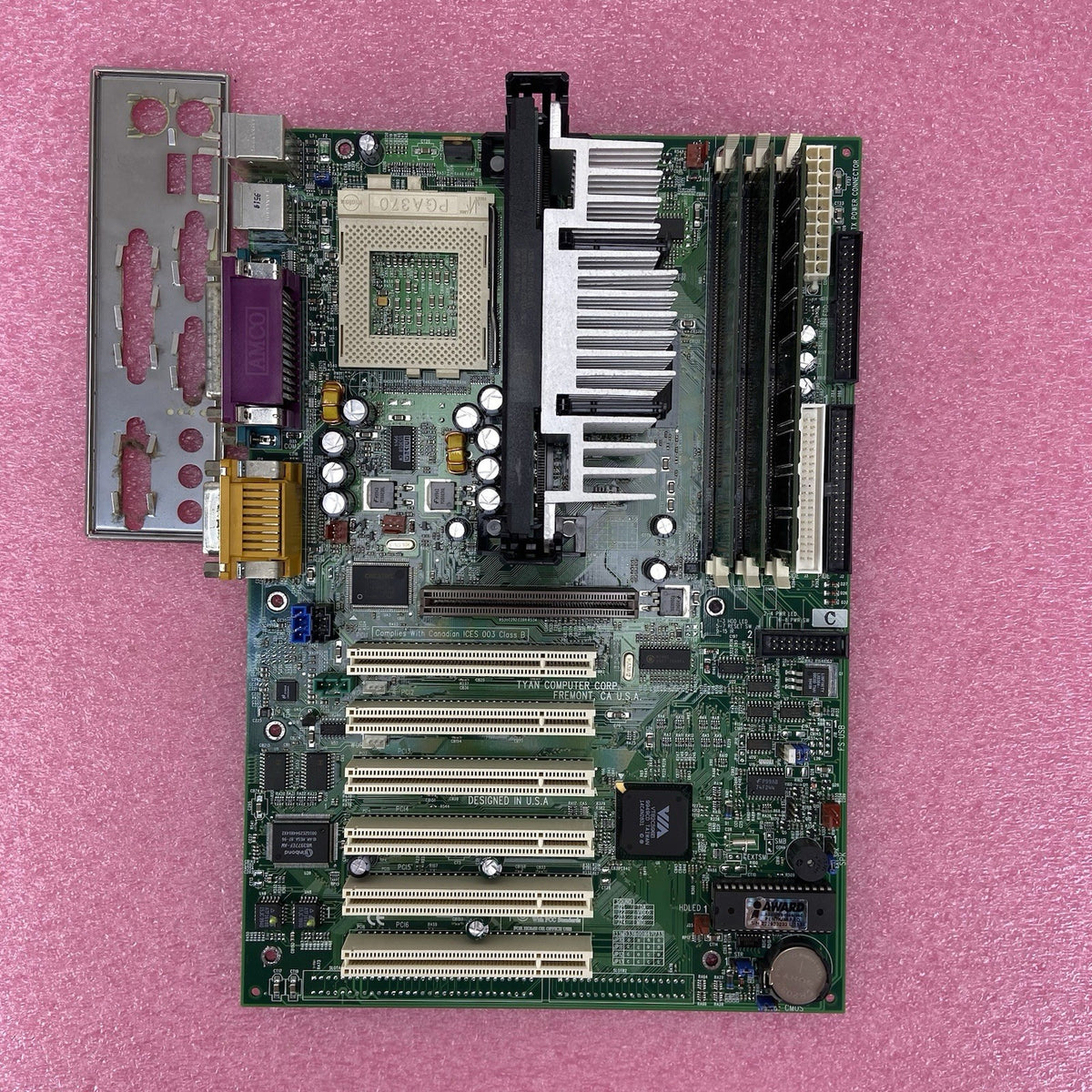 Tyan S1854 Motherboard Intel Pentium III/Xeon 528MHz 383MB RAM w/IO Shield5