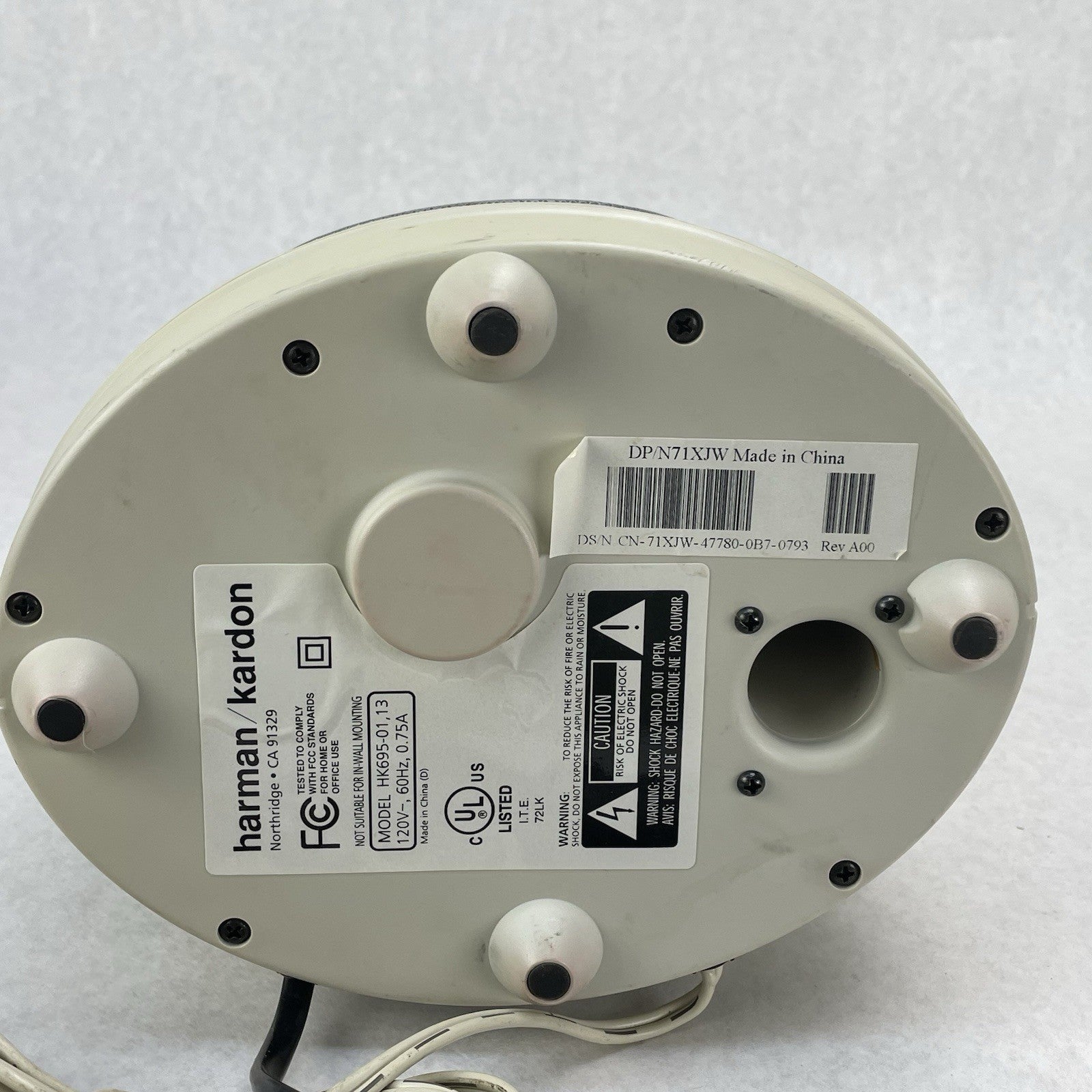 Harmon Kardon Computer Speakers HK695-01 Tested and Working Read Desc10