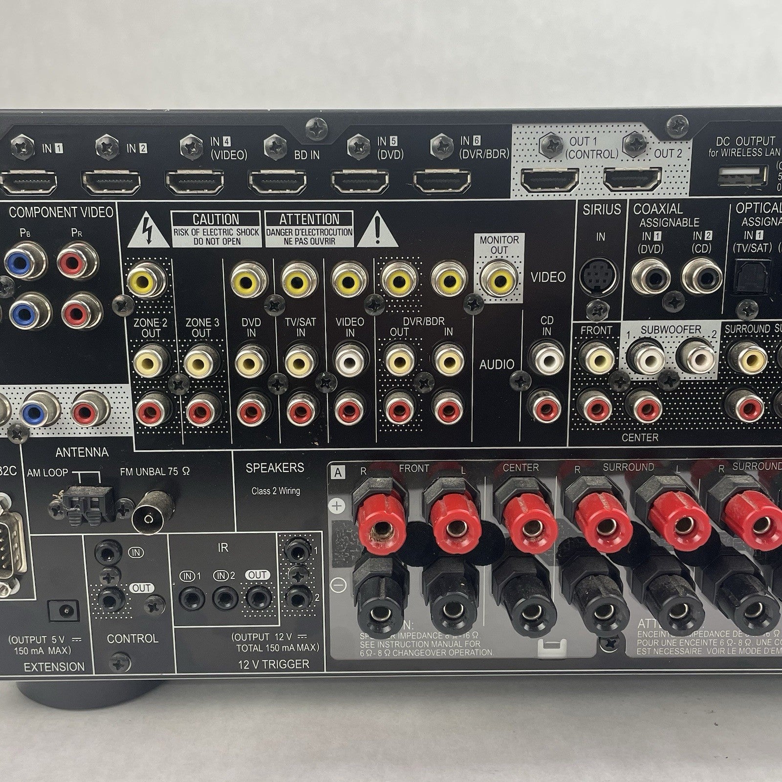 Pioneer Elite VSX-53 Tested For Parts Or Repair No Output Sound12