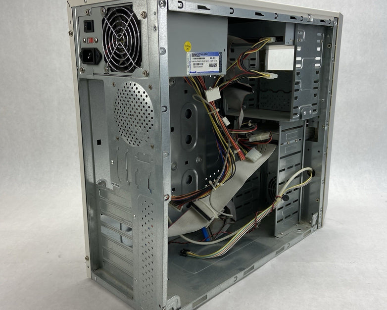 Unbranded Beige Mid Tower Computer Case HugeBee CTX400WCE 400W ATX PSU