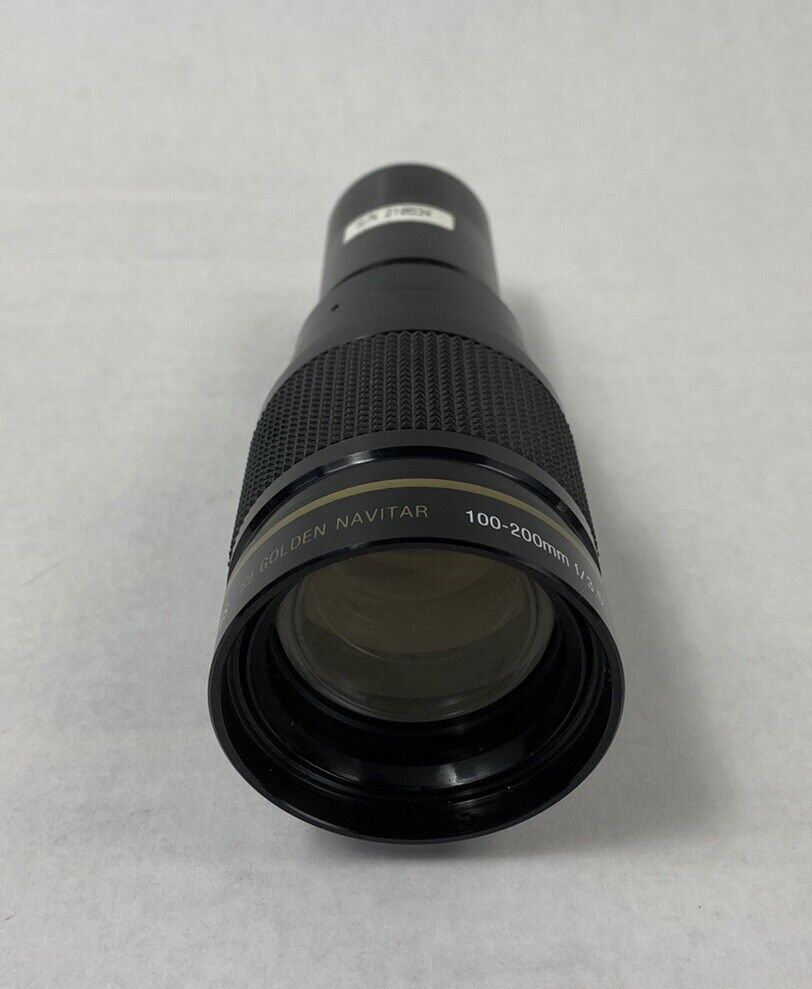 D.O. Industries Golden Navitar 100-200mm f/3.5 Projection Lens