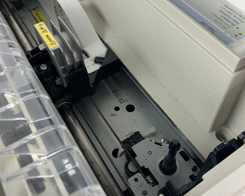 Epson LX-300+II P170B Dot Matrix 9-Pin Printer Bad Paper Feed Tested No Ribbon