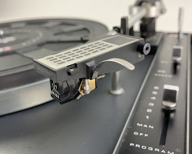 BIC 980 Turntable Belt Drive Automatic Missing Cover Tested 33 Doesn't Auto Land