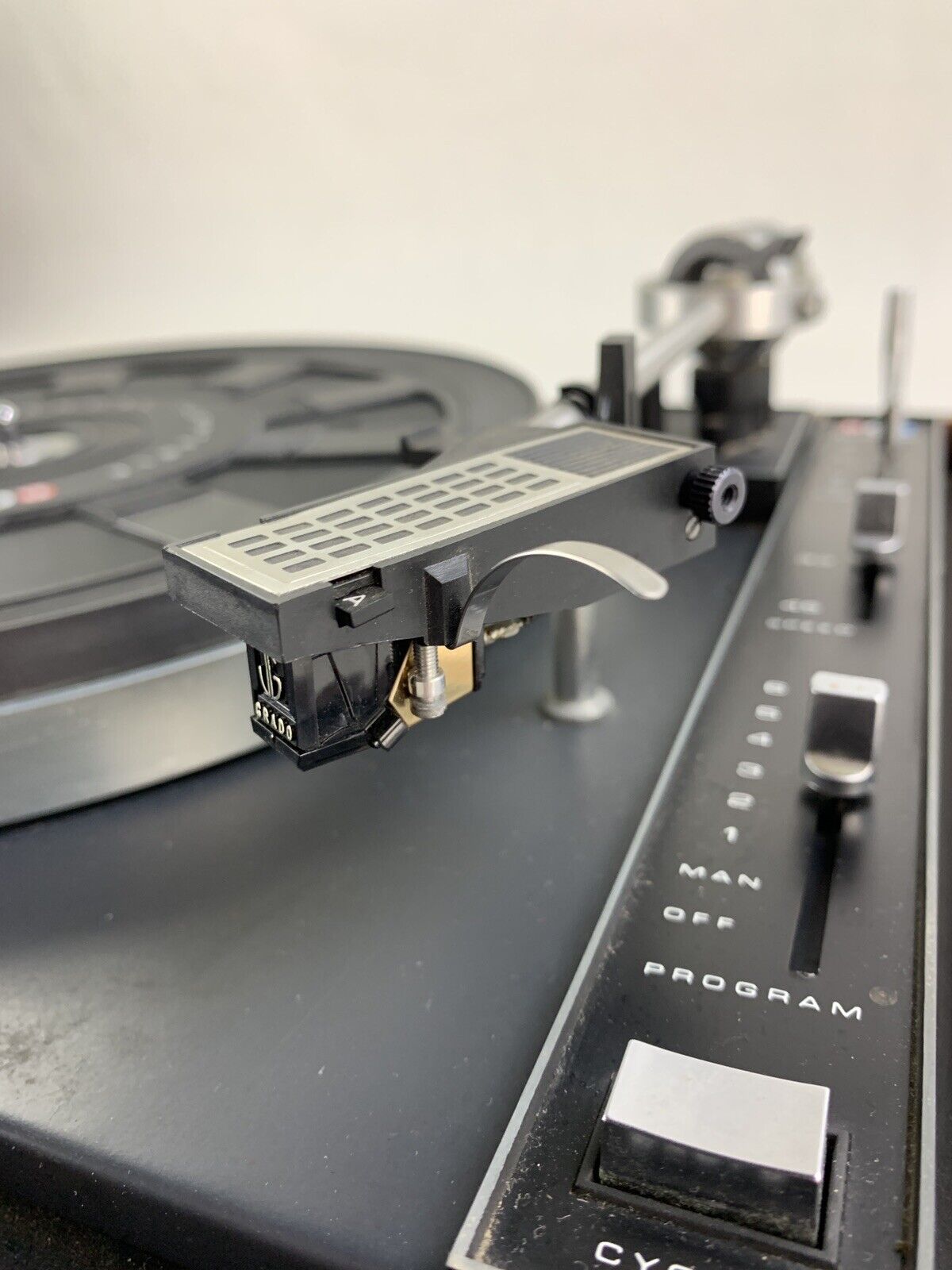 BIC 980 Turntable Belt Drive Automatic Missing Cover Tested 33 Doesn't Auto Land