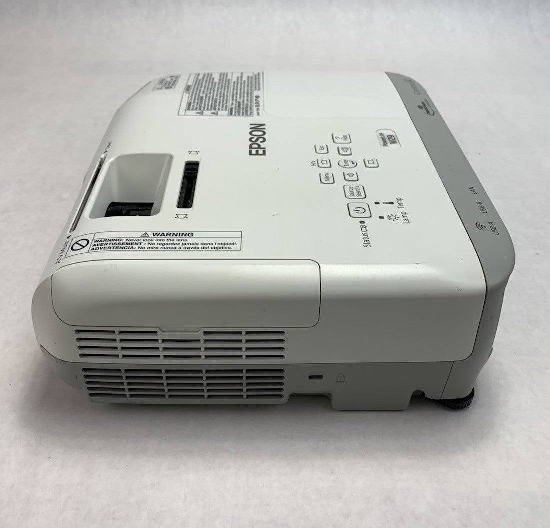 Epson PowerLite W29 H690A LCD Lamp Projector 3307 Lamp Hours - No Remote2