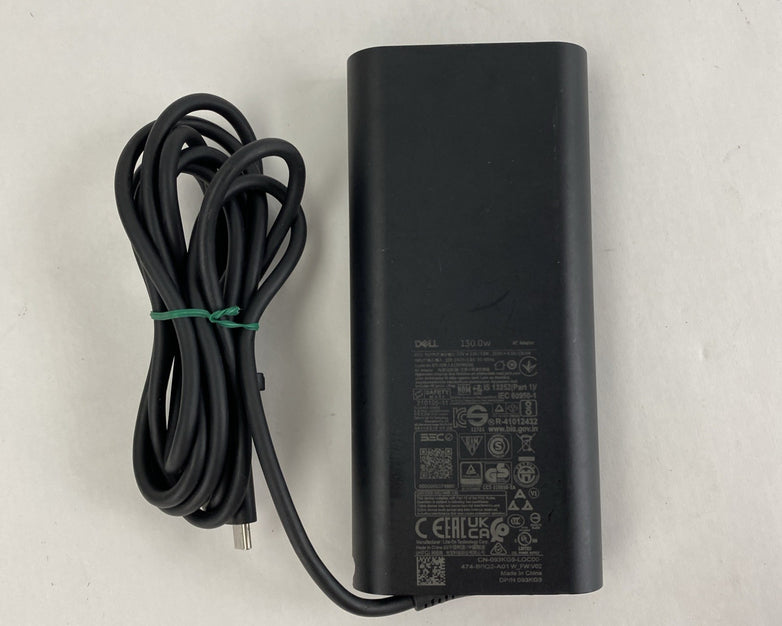 Dell LA130PM200 130W USB-C AC Adapter w/ Power Cord