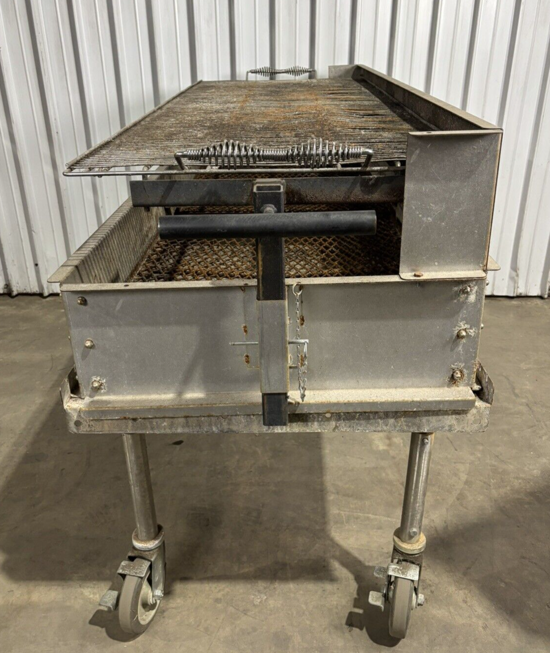 Magicater CG-60 MagiKitch'n Commercial Charcoal Grill Catering 60" x 23"