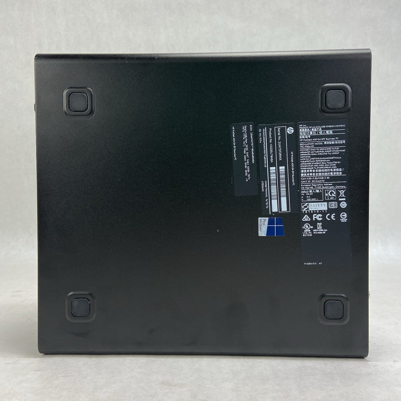 HP ProDesk 400 G4 SFF Intel Core i5-7500 3.4GHz 8GB RAM No HDD/OS/Front Cover4