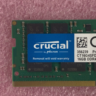 Crucial CT16G4SFD824A.C16FE 16 GB DDR4-2400 SO-DIMM Laptop Memory RAM