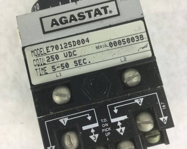 Agastat E7012SD004 Relay