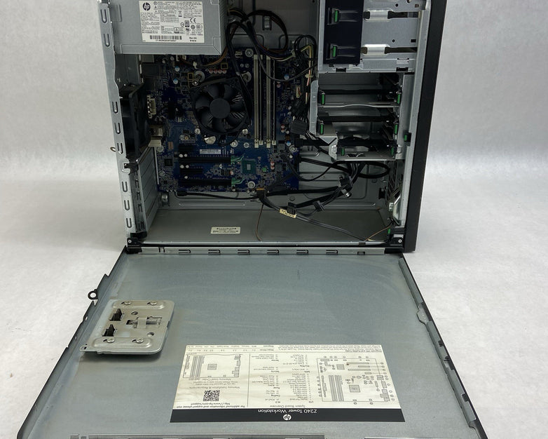 HP Z240 WorkStation MT Intel Core i3-6100 3.7GHz 8GB RAM No HDD No OS