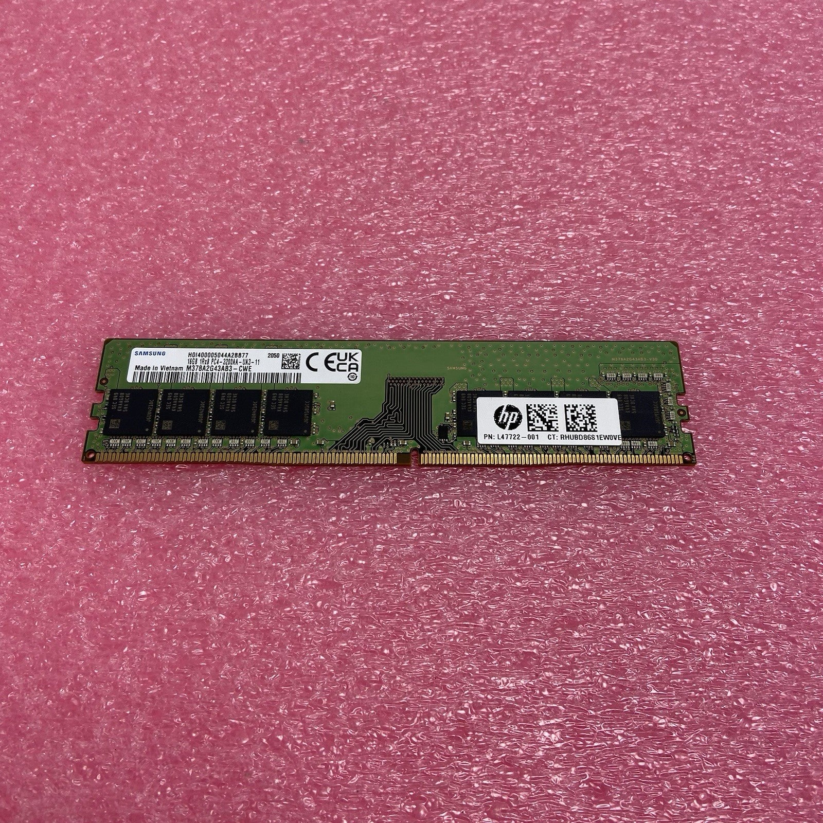 Samsung M378A2G43AB3-CWE 16GB 1Rx8 PC4-3200AA-UA3-11 16GB Desktop RAM Module 4