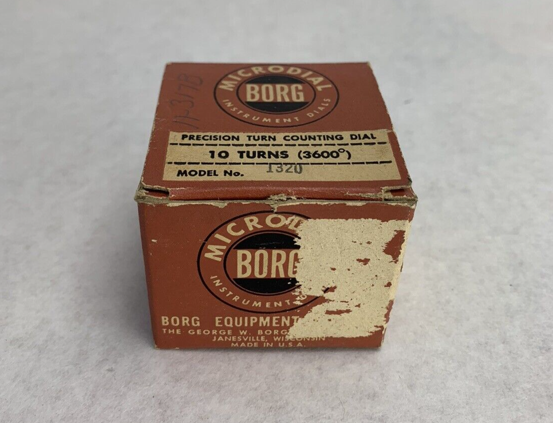 Borg 1320  Precision Turn Counting Dial