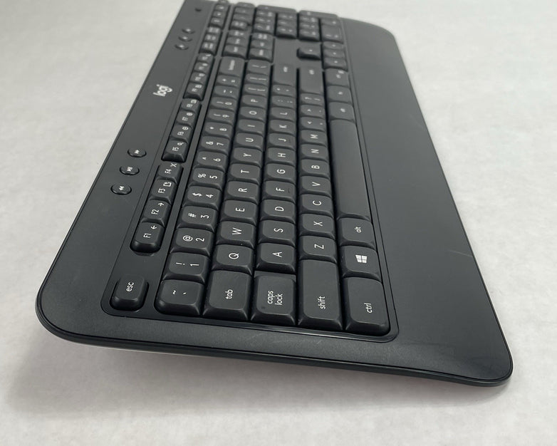 Logitech Logi K540 Wireless Desktop Keyboard Black No Dongle Lot of 2