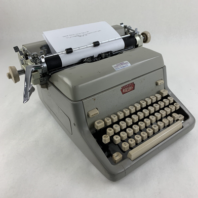 Royal Steel FP Type Writer Vintage Types with Problems Parts and Repair