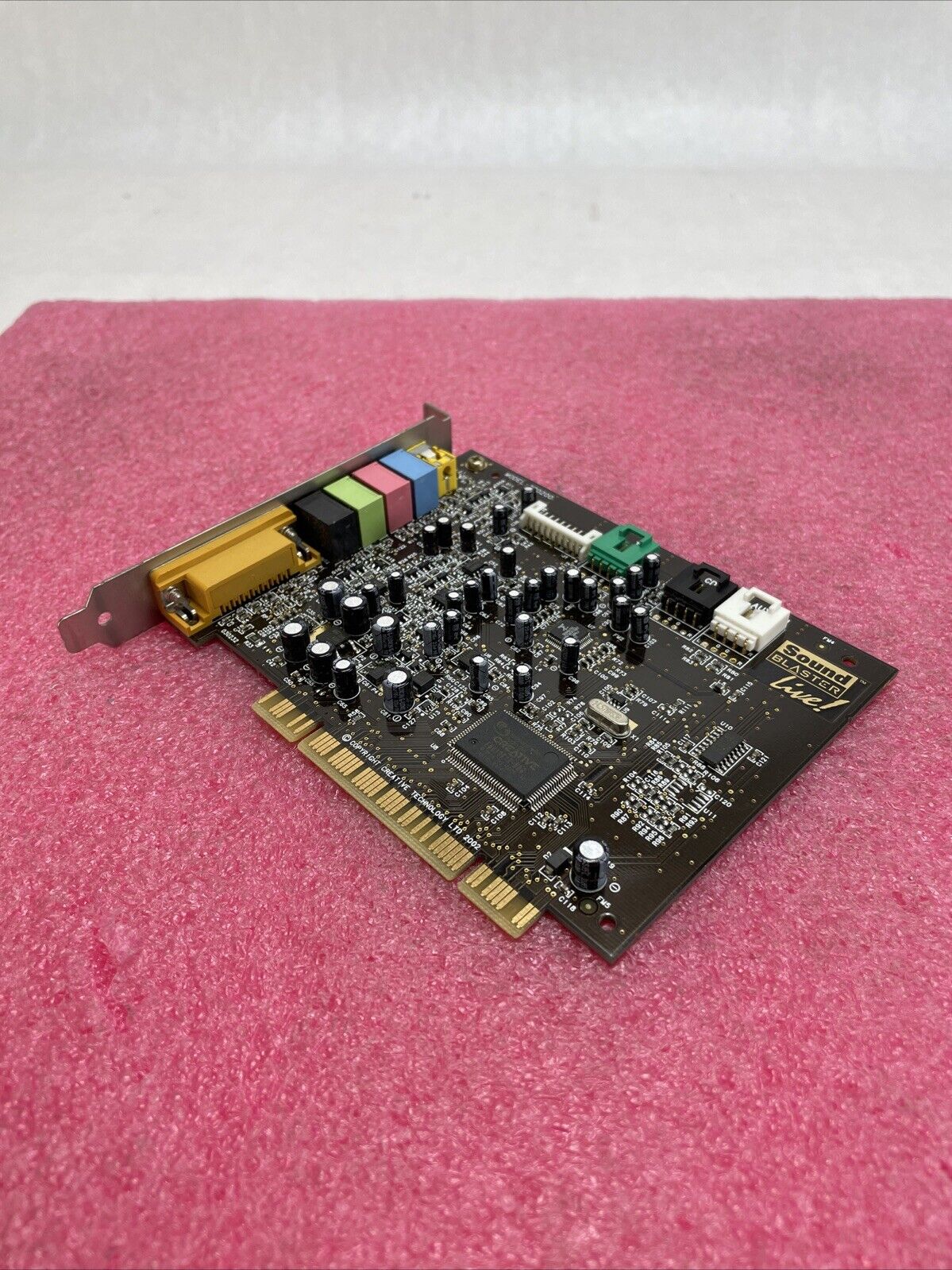 Creative Labs Sound Blaster Live! SB0200 PCI Audio Card