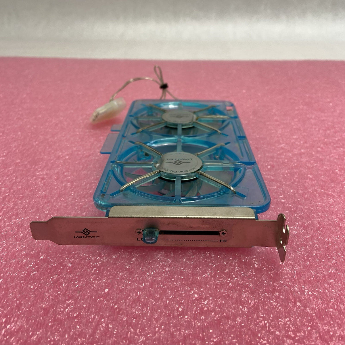 Lantech Dual Fan variable speed IO Blower Card Molex Power PCI Slot Fan1