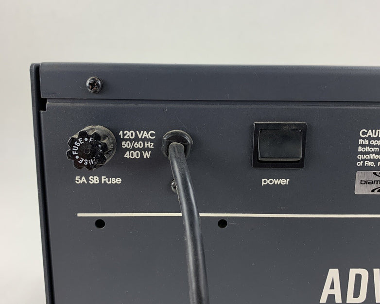 Biamp Advantage 7/250 Biamp Powered Mixer Level Controls Scratch Parts Or Repair