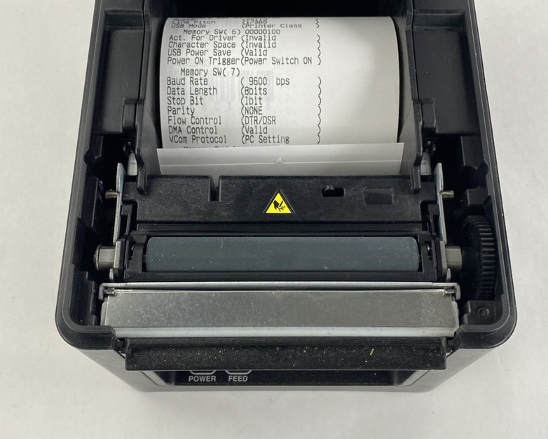 Citizen CT-E651 Thermal Printer w/ Bluetooth Tested No Cords No Page Count