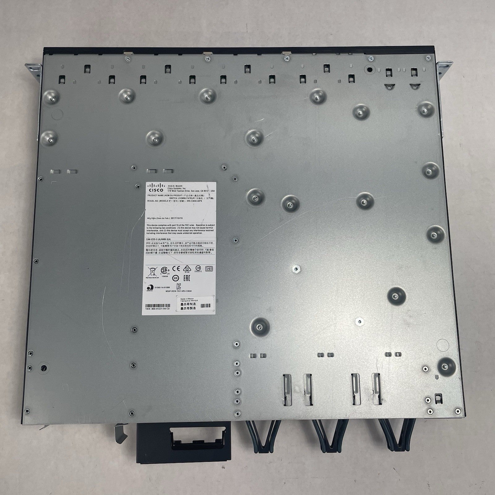 Cisco WS-C3650-48PS-S V05  Tested & Reset 1X PSU14