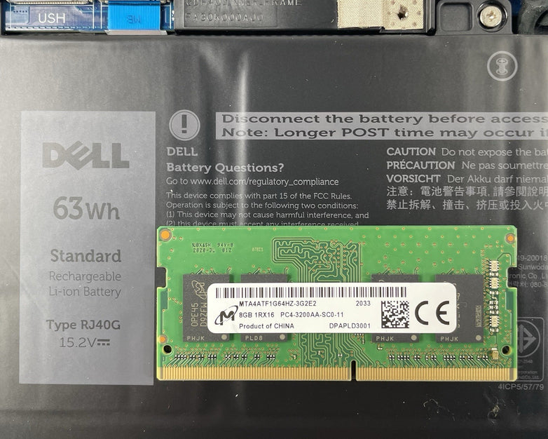 Dell Latitude 5420 14" i5-1135G7 1.40 GHz 8 GB RAM No SSD/OS/AC - Worn Paint