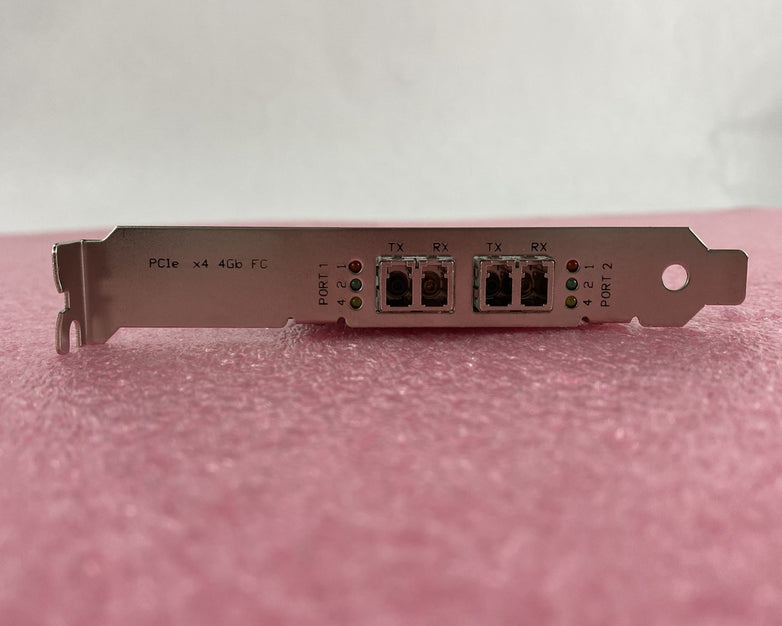 QLogic PX2510401 Dual-Port 4GB Fibre Channel Host Bus Adapter - Lot of 2