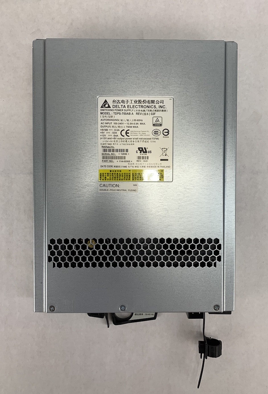 Delta TDPS-750AB A Rev 02F 750W Switching Power Supply