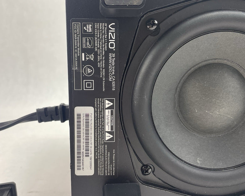 Vizio SB2821-D6 Active Wireless Subwoofer Tested