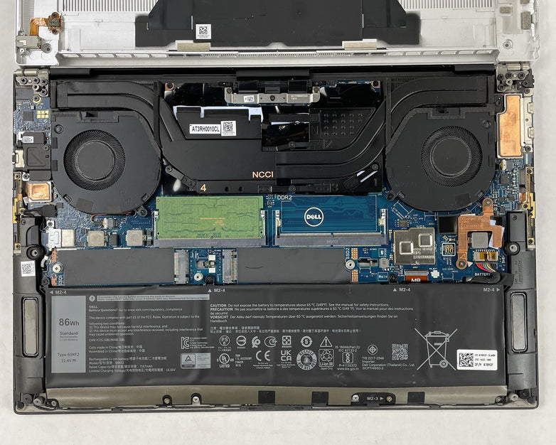 Dell XPS 15 9520 15.6" i7-12700H 2.27 GHz 16 GB RAM RTX 3050TI No SSD/OS/AC
