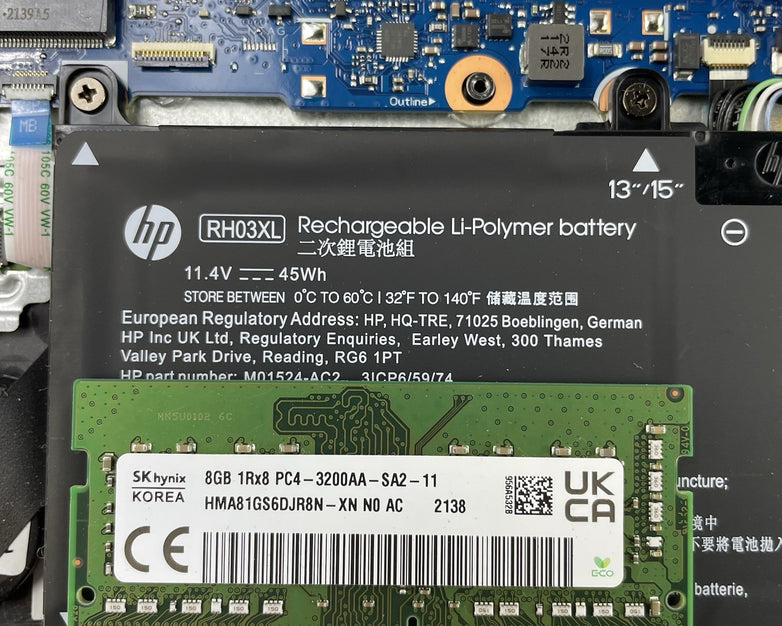 HP ProBook 630 G8 13.3" i7-1165G7 2.80 GHz 8 GB RAM No SSD/OS/AC
