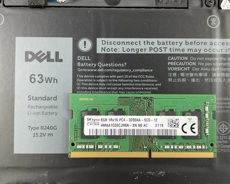 Dell Latitude 5520 15.6" i5-1135G7 1.40 GHz 8 GB RAM No SSD/OS/AC - READ