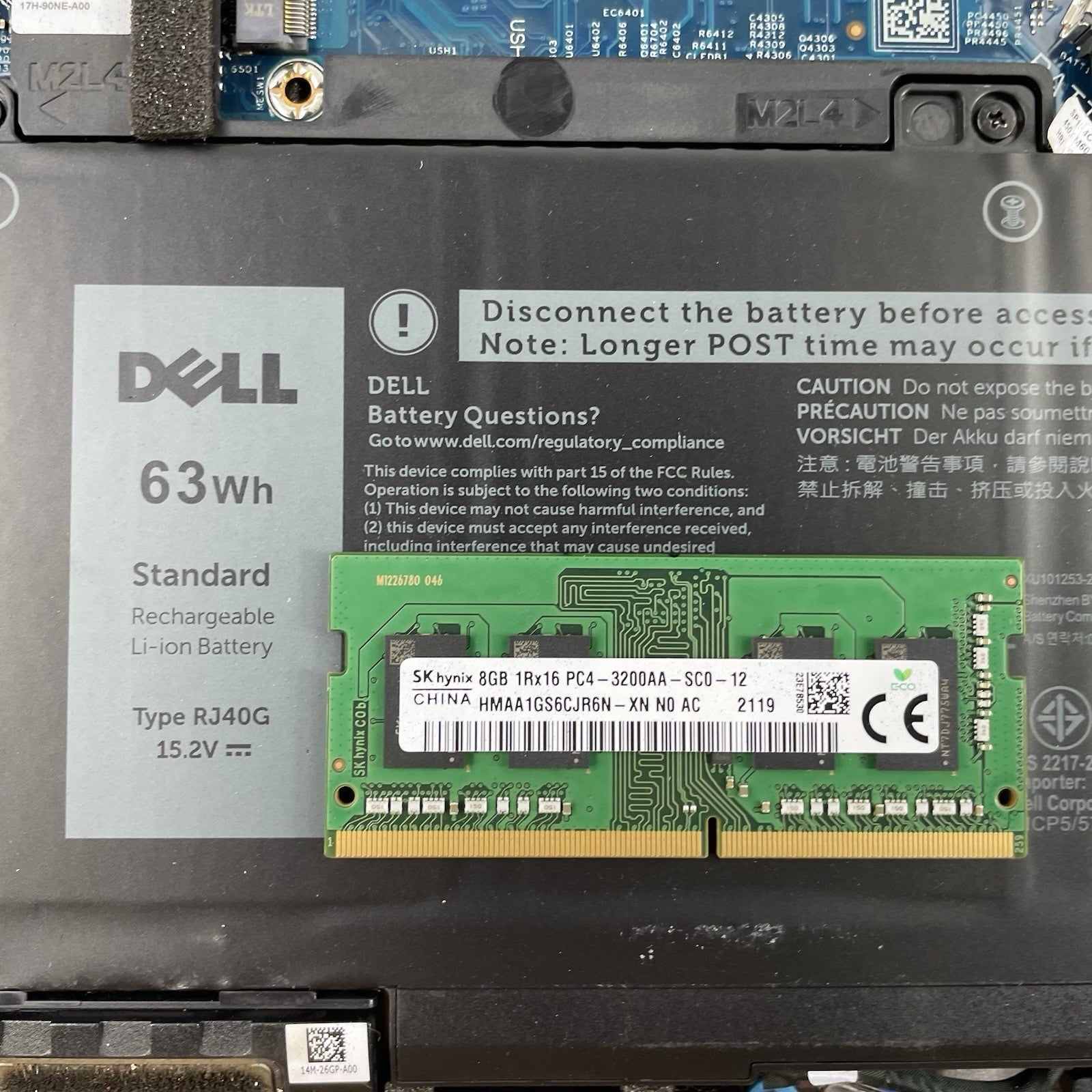 Dell Latitude 5520 15.6" i5-1135G7 1.40 GHz 8 GB RAM No SSD/OS/AC - READ22