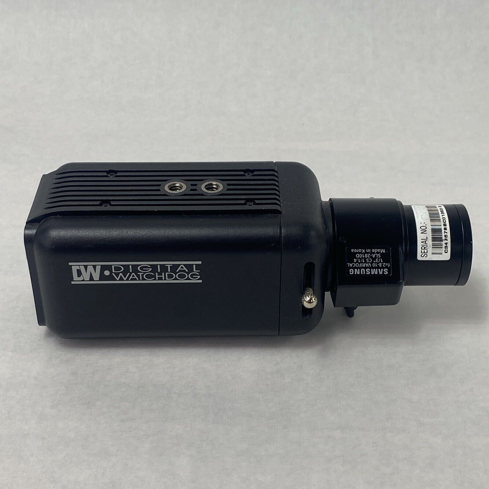 Digital Watchdog C232T Box Camera w/ 1/3" 2.8-10 Varifocal 1:1.4 Lens SLA-2810D