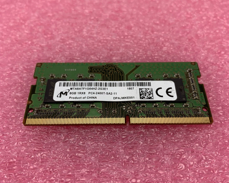 Micron MTA8ATF1G64HZ-2G3E1 PC4-2400T-SA2-11 8GB 1Rx8 Desktop Memory RAM