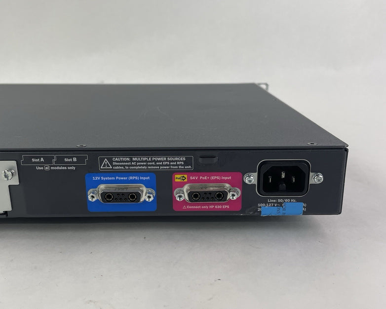 HP  J9146A 2910al-24G PoE+ 24 Port Ethernet Switch Tested and Reset