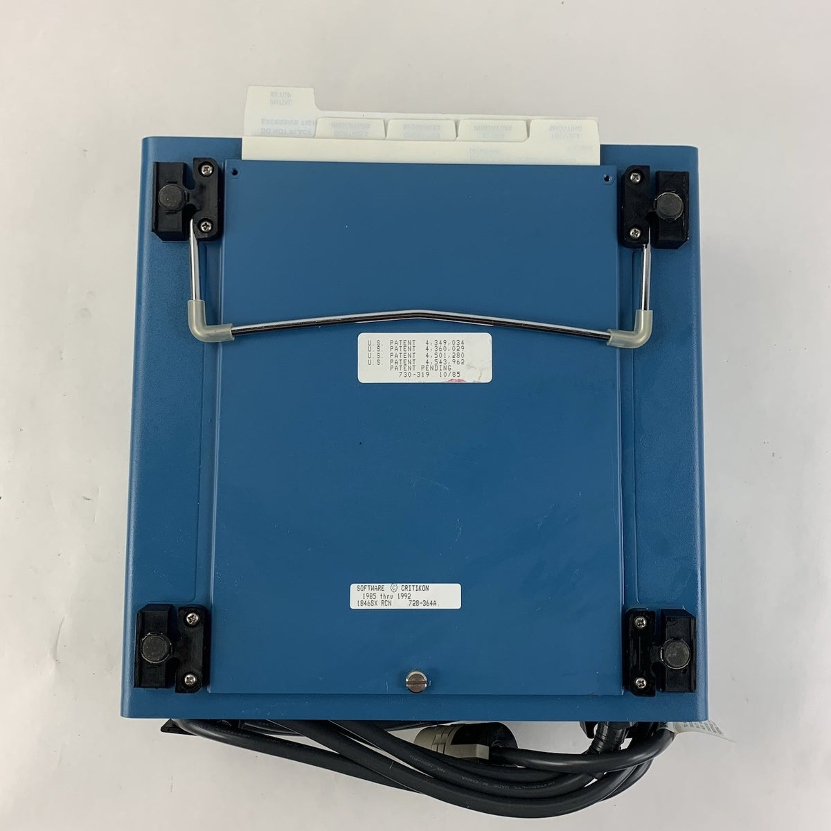 Critikon Dinamap Vital Signs Monitor 1846 SX - Powers On - No Cuff Included9